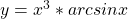 y= x^3* arcsinx